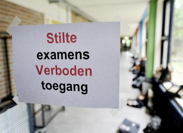 donderdag drukste eindexamendag