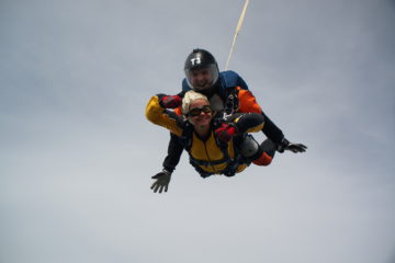 skydiving