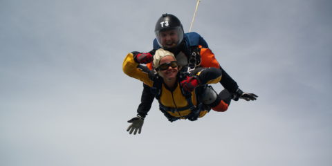 skydiving