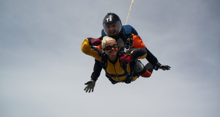 skydiving